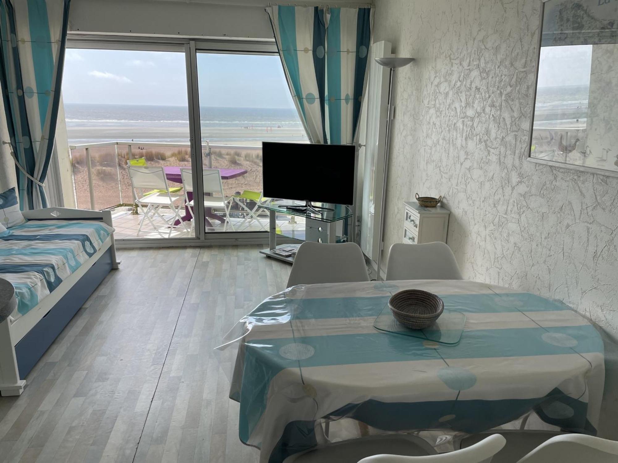 Fort-Mahon-Plage: Studio Balcon, Equipements Complets, Parking Prive - Fr-1-482-12 المظهر الخارجي الصورة