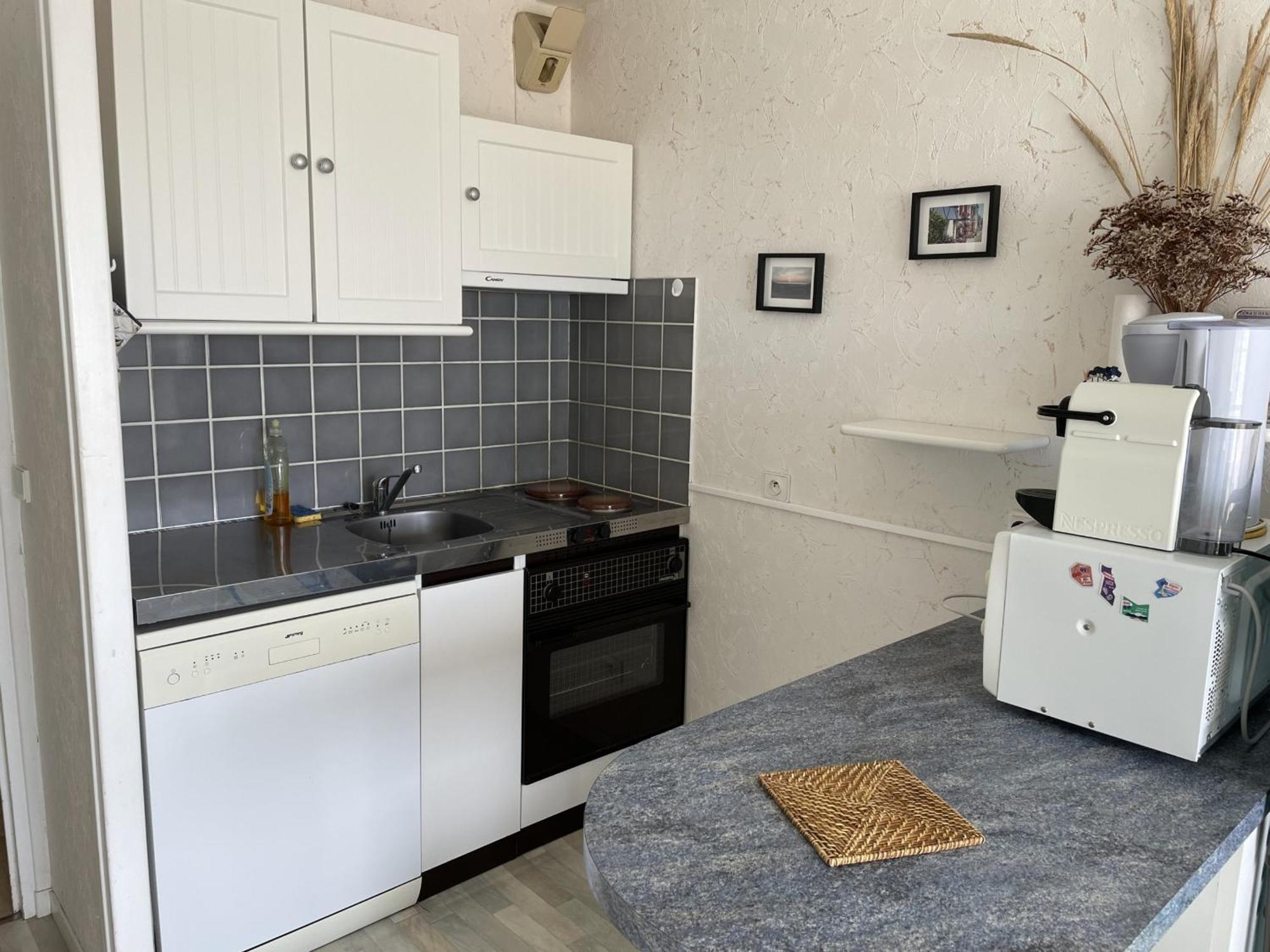 Fort-Mahon-Plage: Studio Balcon, Equipements Complets, Parking Prive - Fr-1-482-12 المظهر الخارجي الصورة